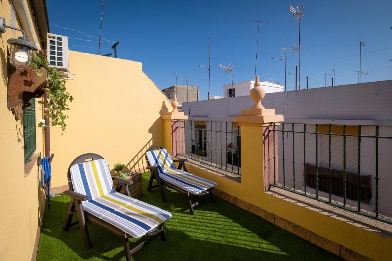 Triana Penthouse Lejlighed Sevilla Eksteriør billede